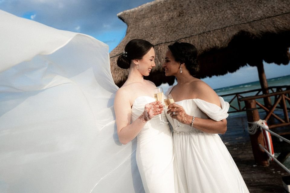 Jeena & Melissa's wedding in Playa del Carmen, Mexico · 29