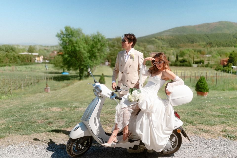 Regina & Alex's wedding in Lucca, Italy · 07