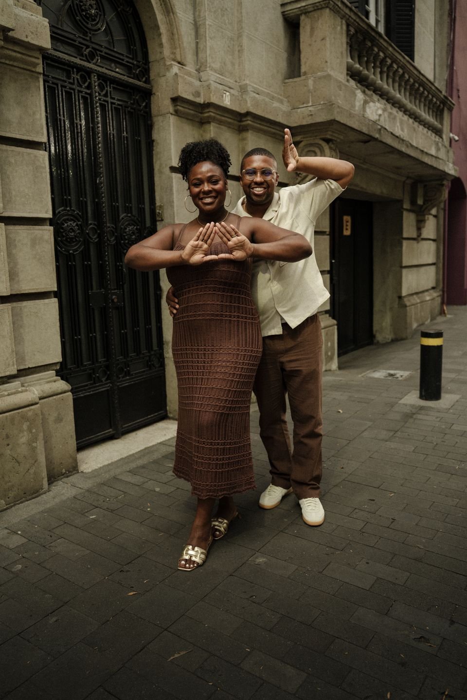 Earnie & Michelle save the date session in Mexico City