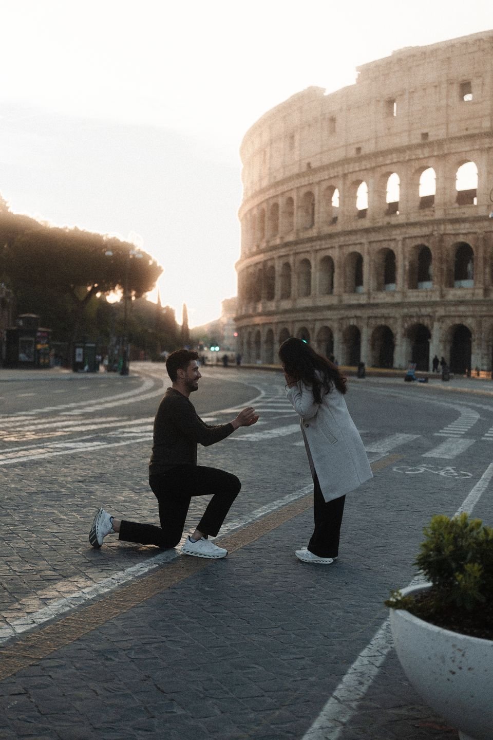 Raúl & Dulce save the date session in Italy