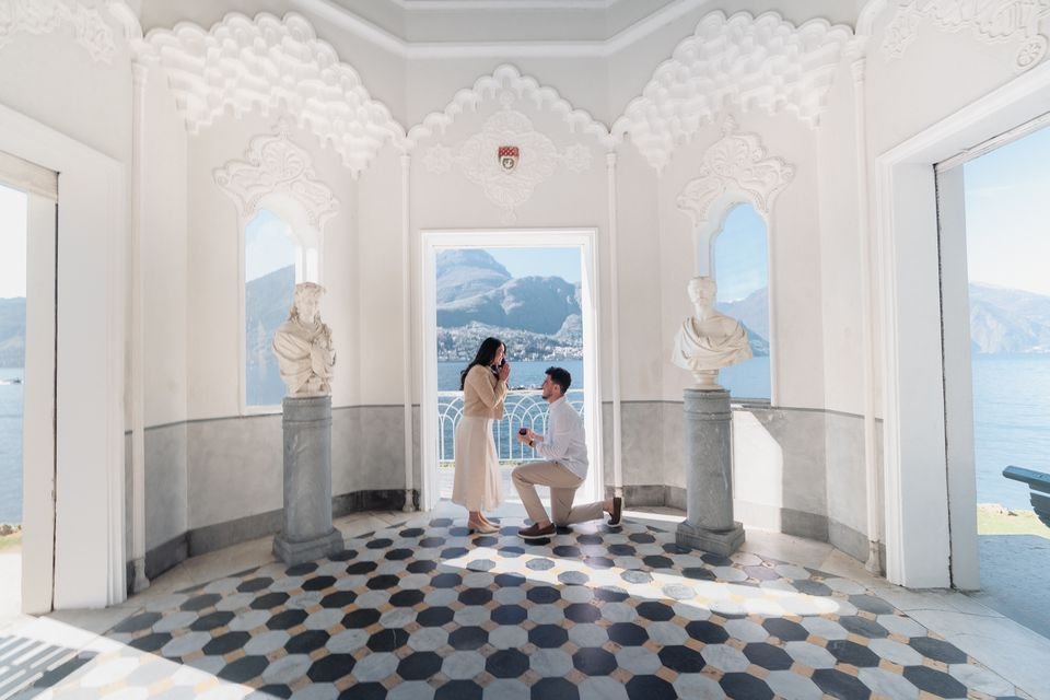 Raúl & Dulce save the date session in Italy