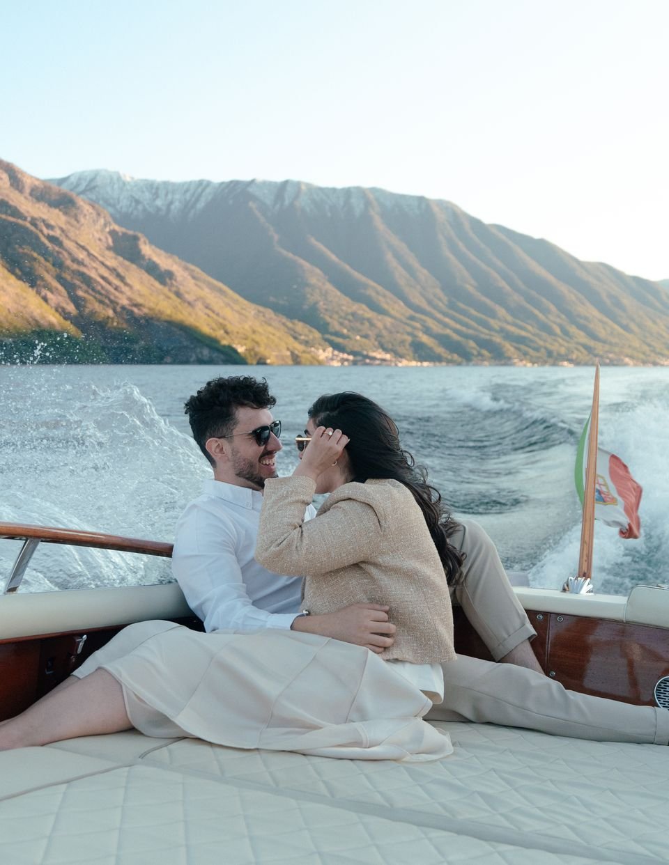 Raúl & Dulce save the date session in Italy