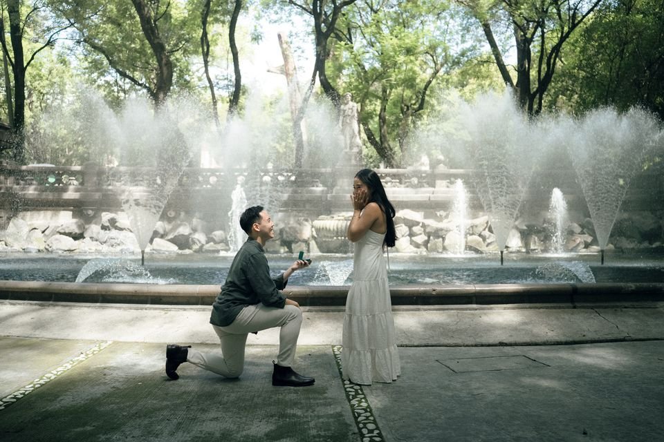 Rich & Sol save the date session in Mexico City