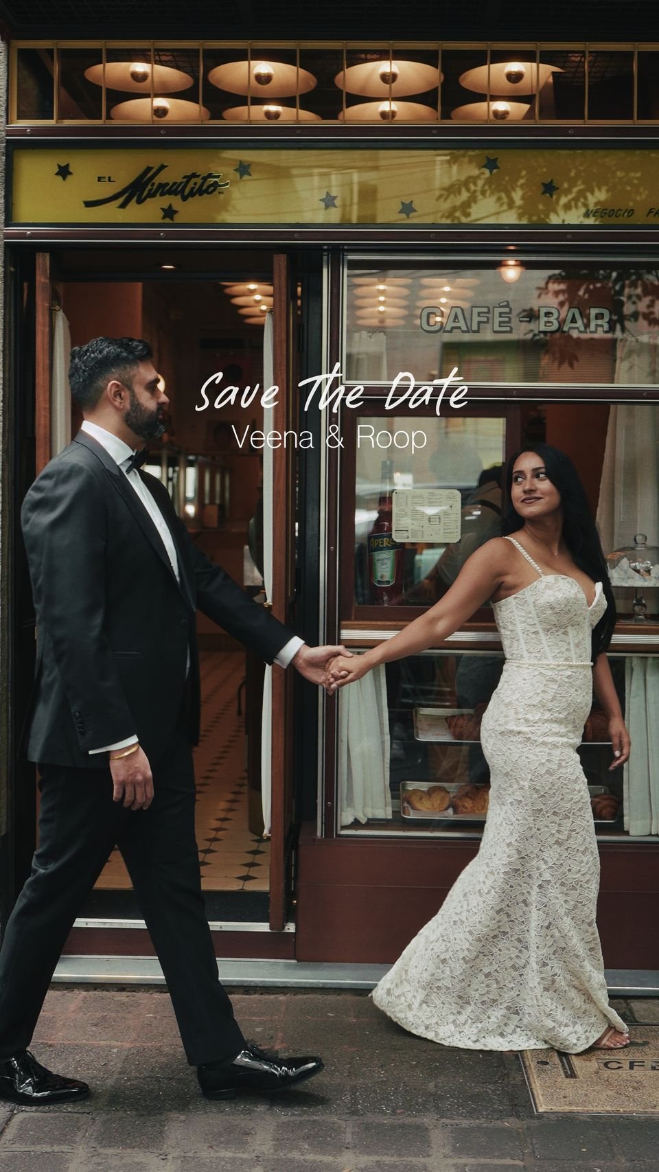 Veena & Roop save the date session in Mexico City