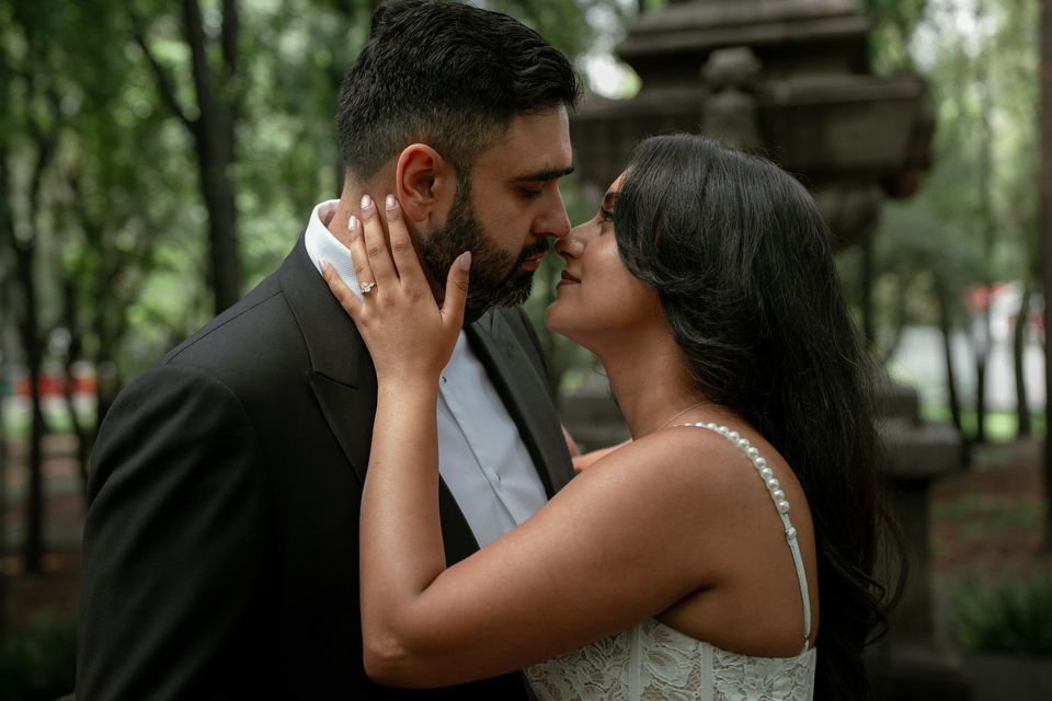 Veena & Roop save the date session in Mexico City