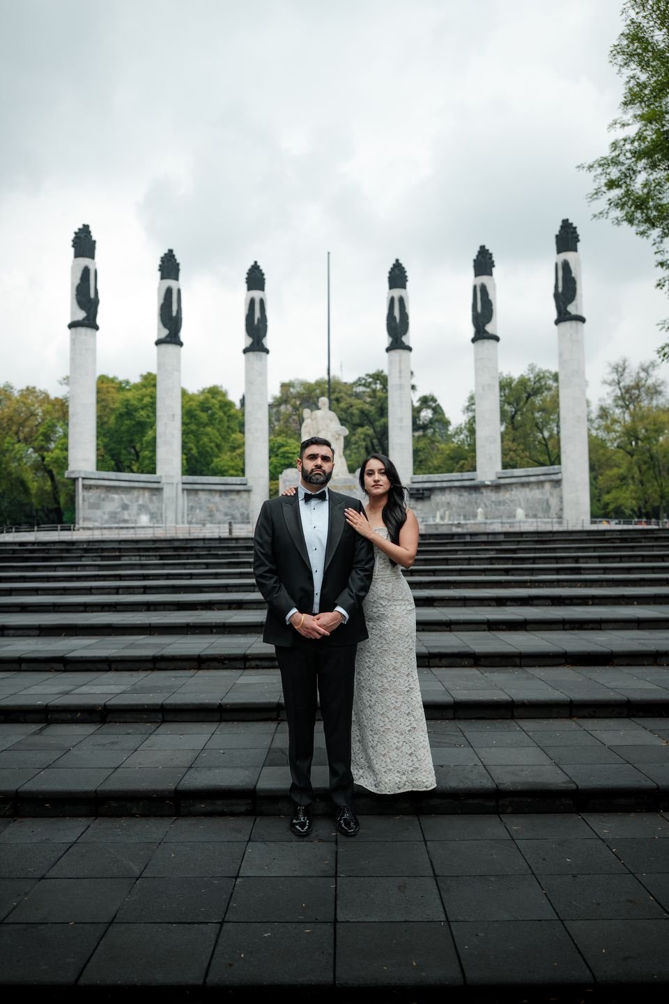 Veena & Roop save the date session in Mexico City