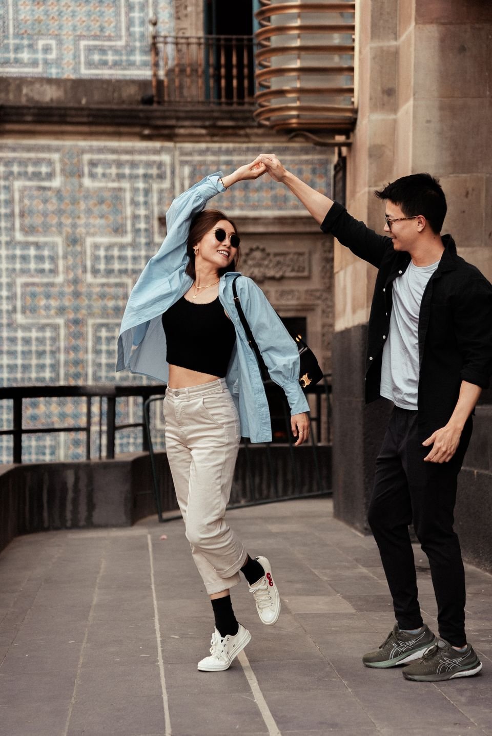 Yemu & April save the date session in Mexico City