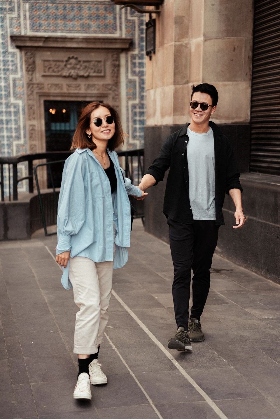 Yemu & April save the date session in Mexico City